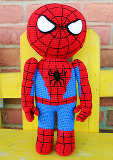 spiderman crochet doll pattern free