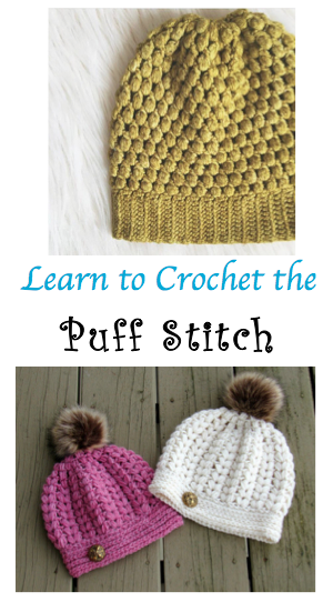 Learn to crochet the puff stitch 