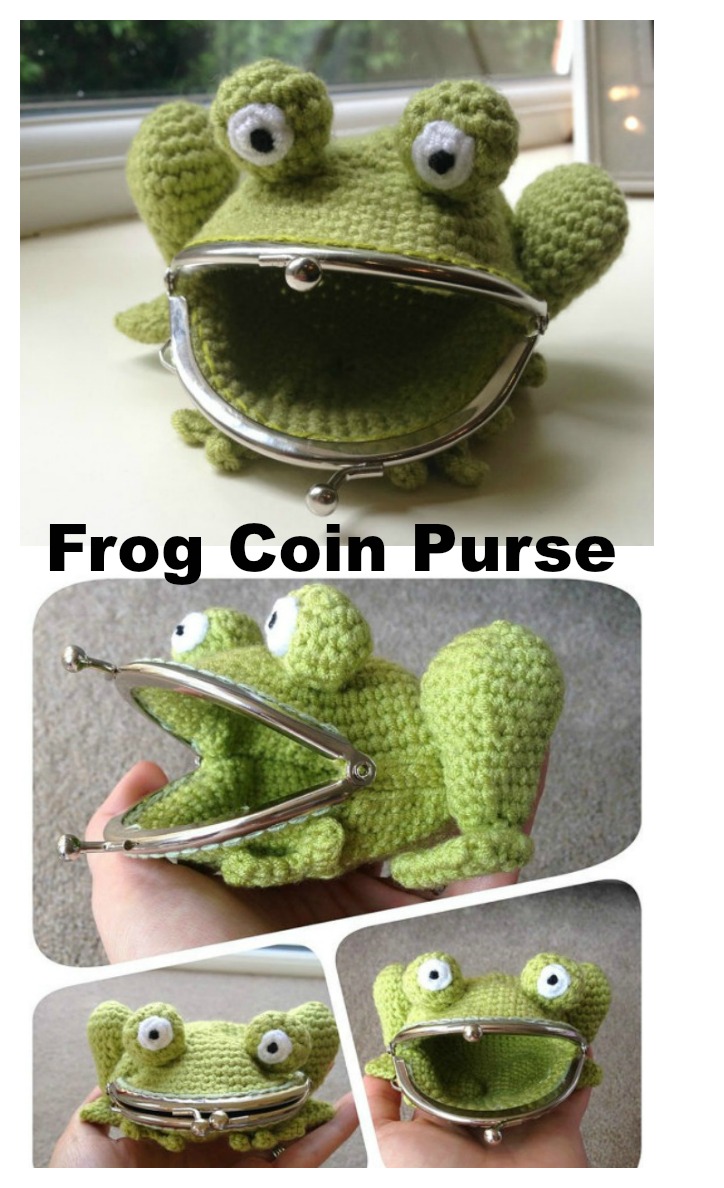Frog Coin Purse - Creative And Easy To Follow Crochet Pattern