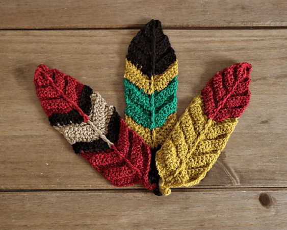 Crochet Feathers Pattern by Teenie Crochets