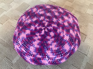 Crochet Floor Pouf