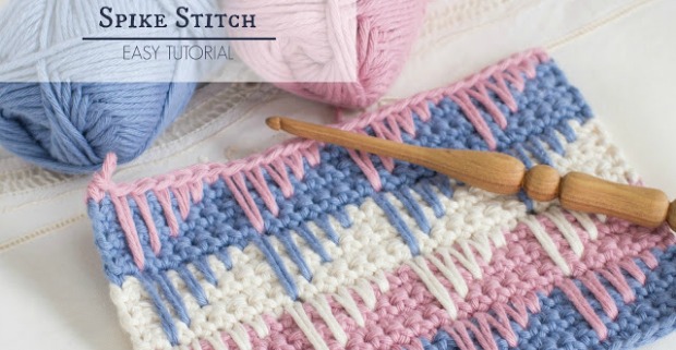 Crochet Spike Stitch - Free Video Tutorial