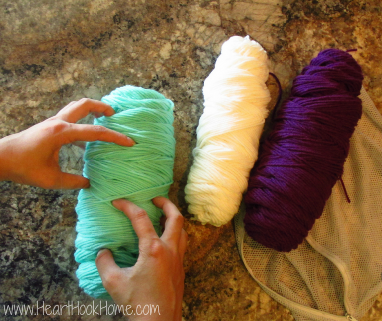 rough up yarn