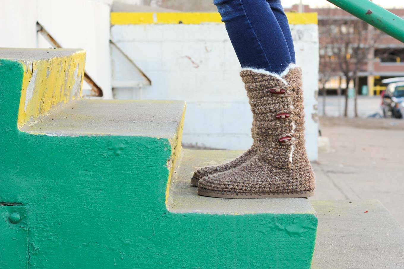 crochet boots for ladies