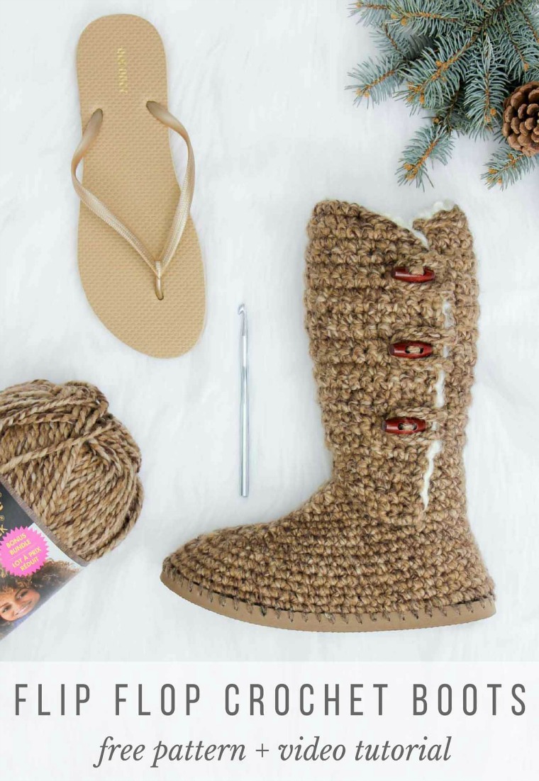 Crochet Boots Ladies Pattern - Get The Free Pattern And Video