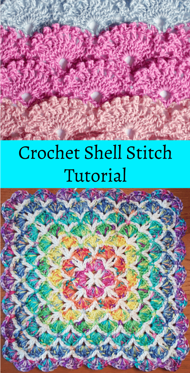 Crochet Shell Stitch Free Written Pattern And Video Tutorial