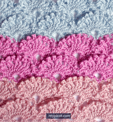 Free Tutorial Crochet Shell Stitch