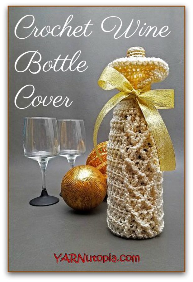 Crochet Wine Bottle Cover: The Perfect Gift This Christmas