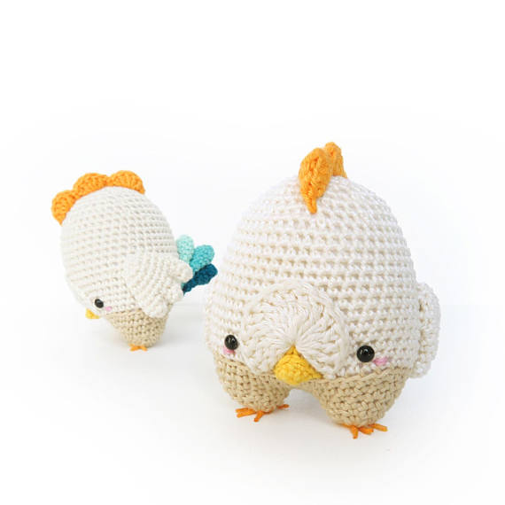 Crochet Easter Chicken Amigurumi Pattern 