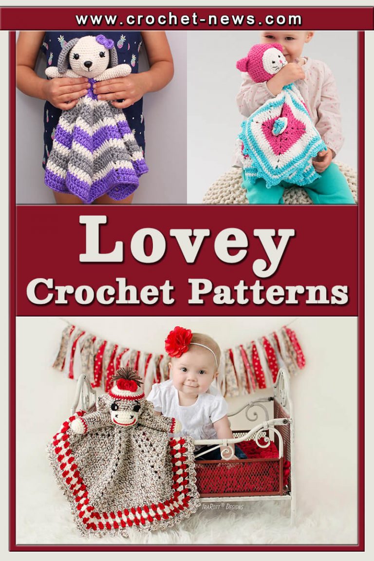 42 Crochet Lovey Patterns Crochet News