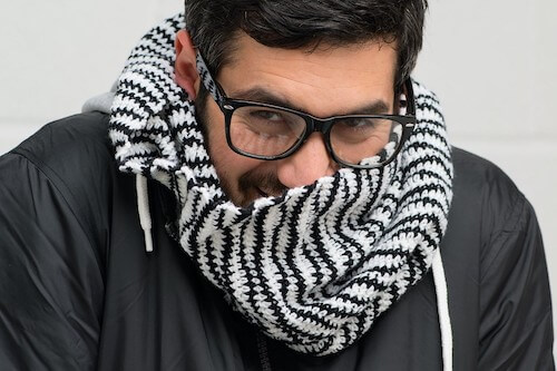 Free Mens Crochet Cowl Pattern by Anne Egan