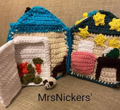 Guinea Pig House Book Crochet Pattern by Crochet The Rain Away