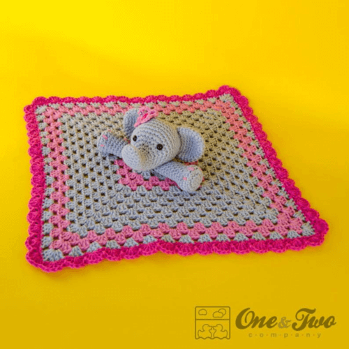 crochet elephant blanket pattern