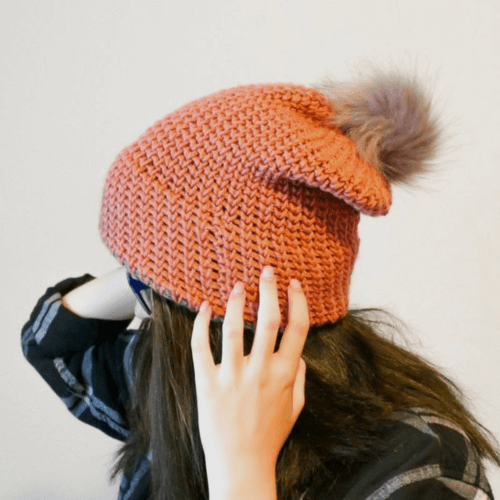 crochet waistcoat stitch beanie