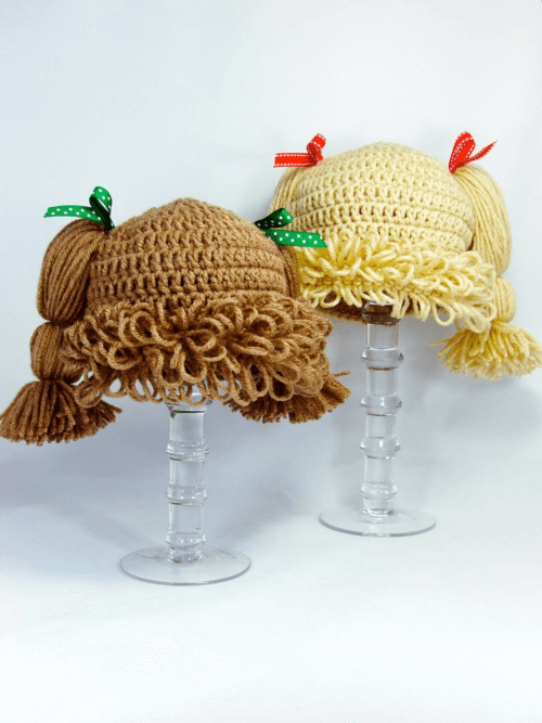 crochet cabbage patch hat pattern