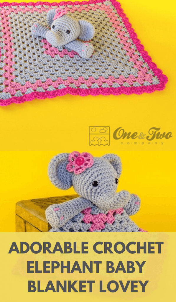 Crochet Elephant Lovey Pattern - Crochet News