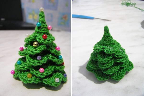 Yolochka Christmas Tree Free Crochet Pattern by Asichka