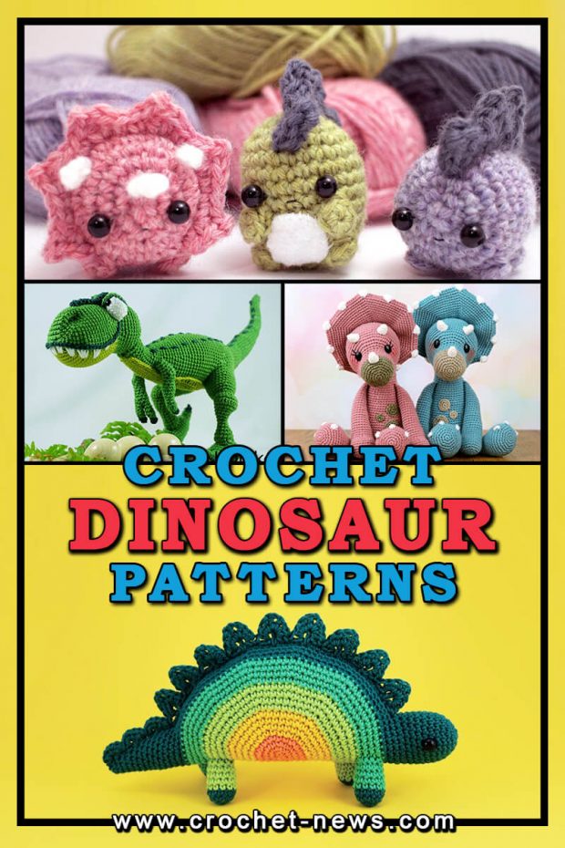 crochet dinosaur pattern