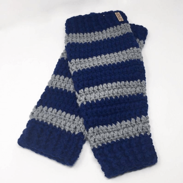 Magic School Crochet Leg Warmers Pattern by Level Up Nerd Apparel