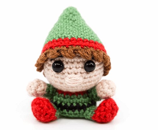 Amigurumi Christmas Elf Crochet Pattern by Supergurumi