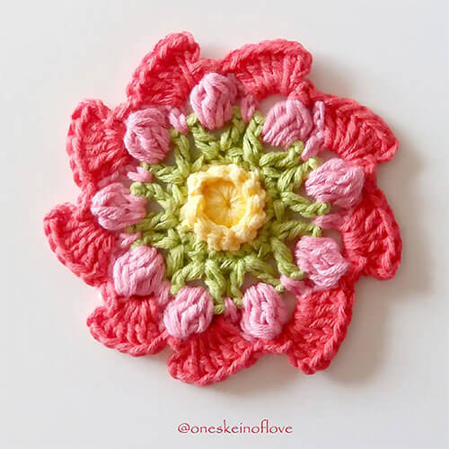 Free Blooming Flower Pinwheel Crochet Pattern Crochet News