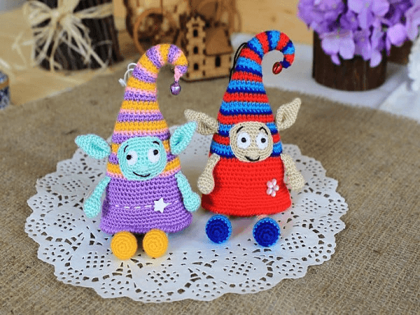 Crochet Elf Amigurumi Pattern by Amigurumi Today