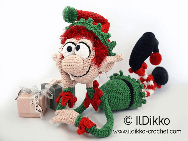 Amigurumi Elf Crochet Pattern by Il Dikko