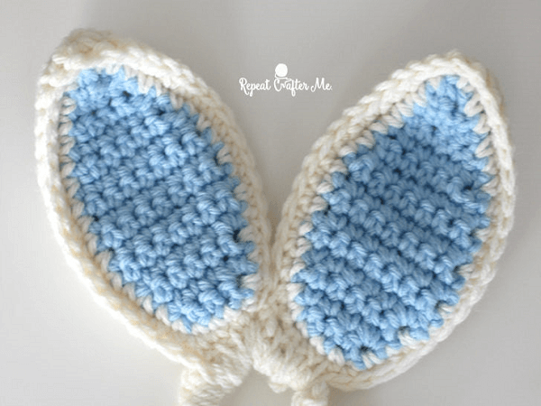 Crochet Bunny Ears Pattern by Repeat Crafter Me