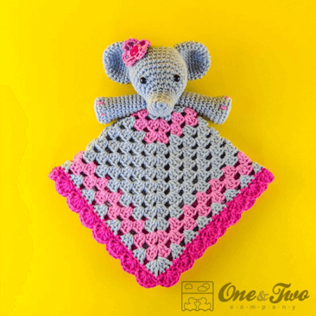 Crochet Elephant Lovey Pattern by Crochet News