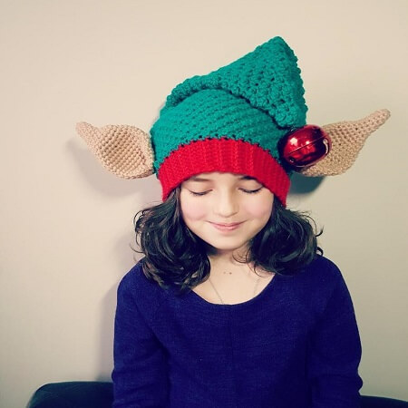 Emma-Noel Elf Crochet Hat Pattern by CoCo Crochet Lee