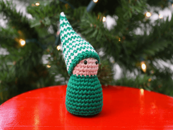 Extra Small Crochet Elf Pattern by Yarn Universe