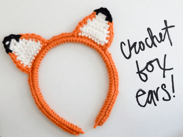 Crochet Fox Ears Headband Pattern by Do It And How