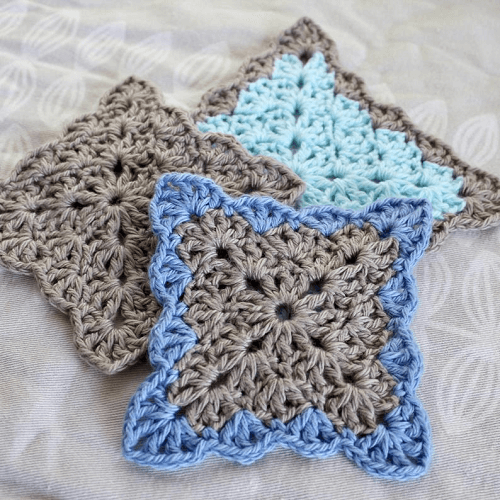 Crochet Lacy Shells Coaster Pattern by Vivid Kreations