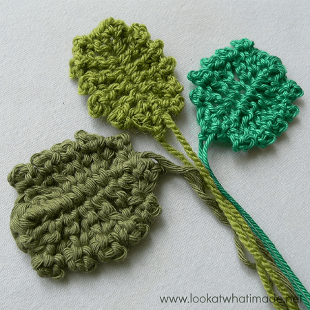 Crochet Leaf Pattern by Look At What I Made