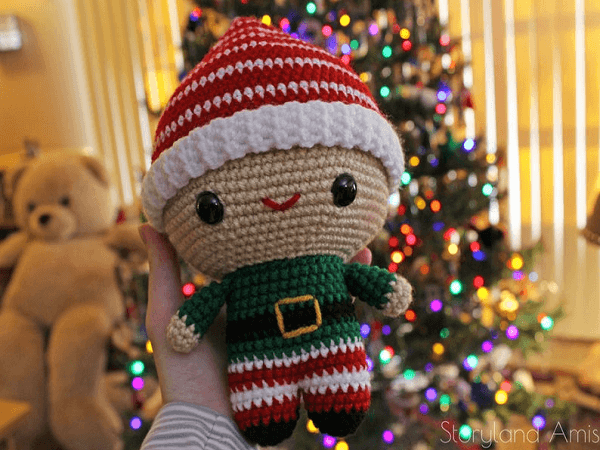 Amigurumi Crocheted Elf Pattern by Storyland Amis