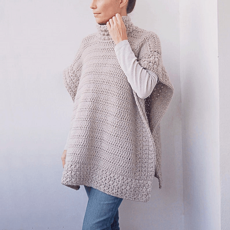 Crochet Star Dust Woman Poncho Pattern by By Accessorise