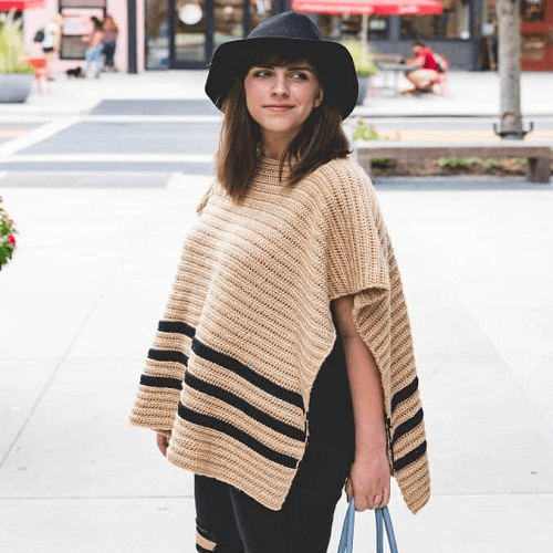 Crochet Rancher Poncho Pattern by Sewrella