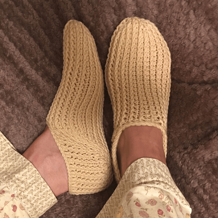 Crochet Slipper Socks Pattern by Adorish Originals