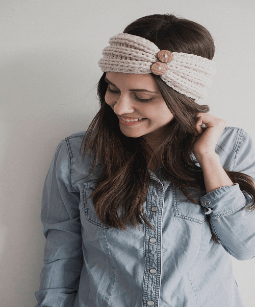 Crochet Slopes Headband Pattern by Meg Made With Love