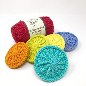 15 Crochet Dish Scrubber Patterns Crochet News   Dish Kitchen Bathroom Pan Crochet Scrub Scrubber 300x300 