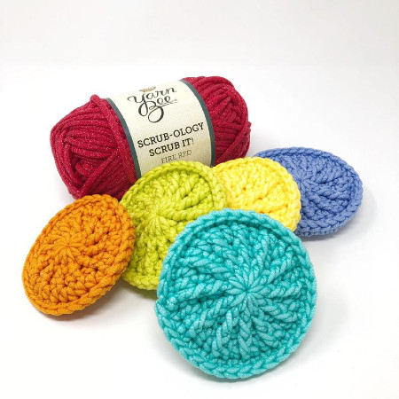 Crochet Pot Scrubber Pattern - CAAB Crochet