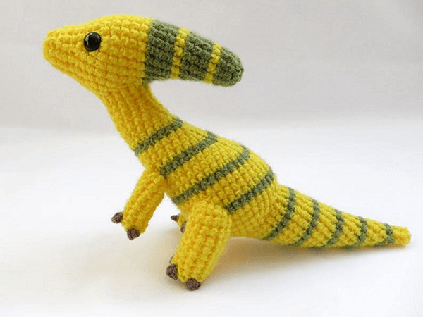 Iguanodon Dinosaur Crochet Pattern by Mevv San