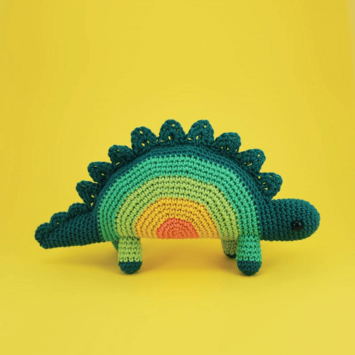 Horace, The Stegosaurus Dinosaur Crochet Pattern by Irene Strange