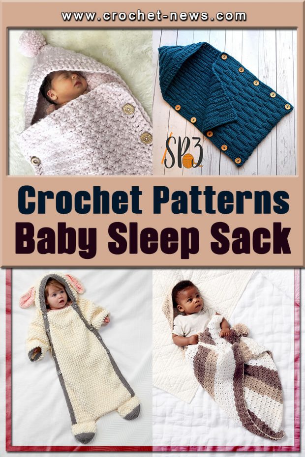 CROCHET BABY SLEEP SACK PATTERNS