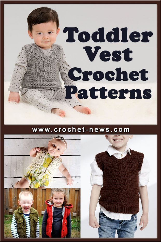 TODDLER CROCHET VEST PATTERNS