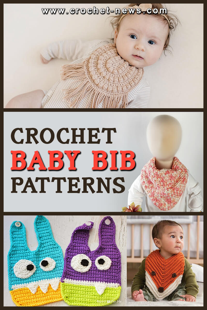 20 Crochet Baby Bib Patterns Crochet News
