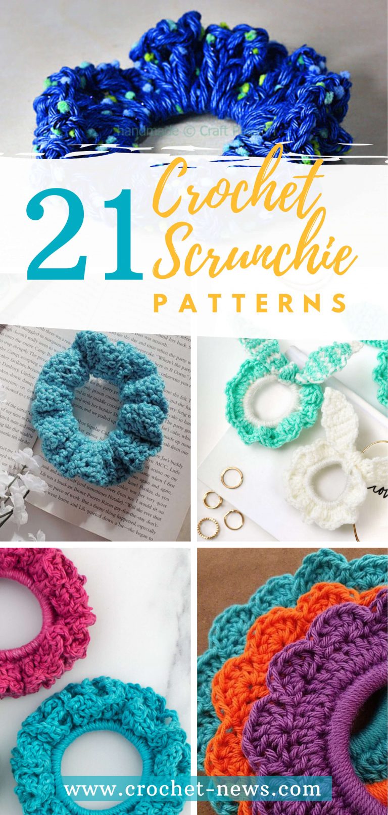 21 Crochet Scrunchie Patterns Crochet News