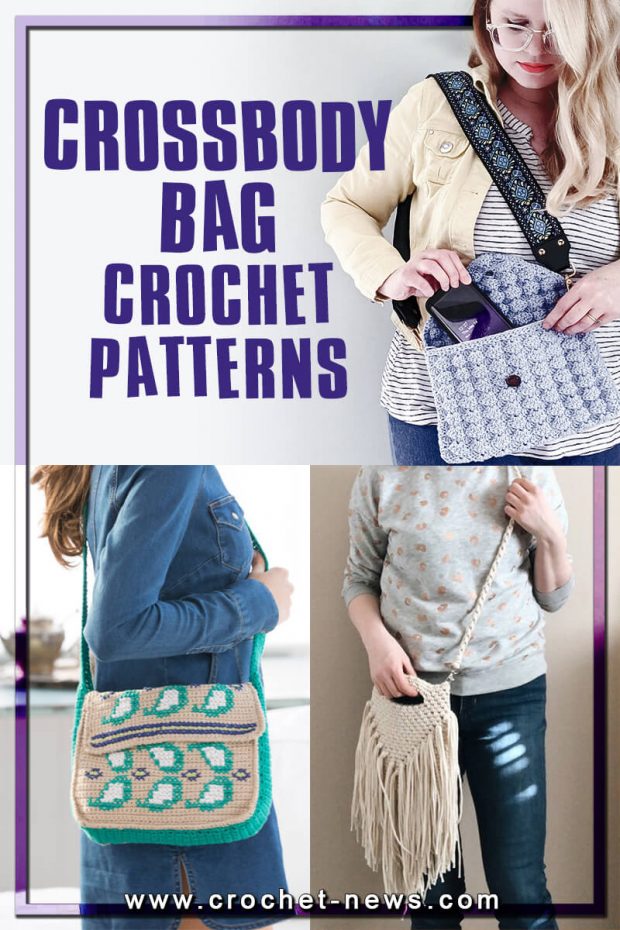 27 Crochet Crossbody Bag Patterns - Crochet News