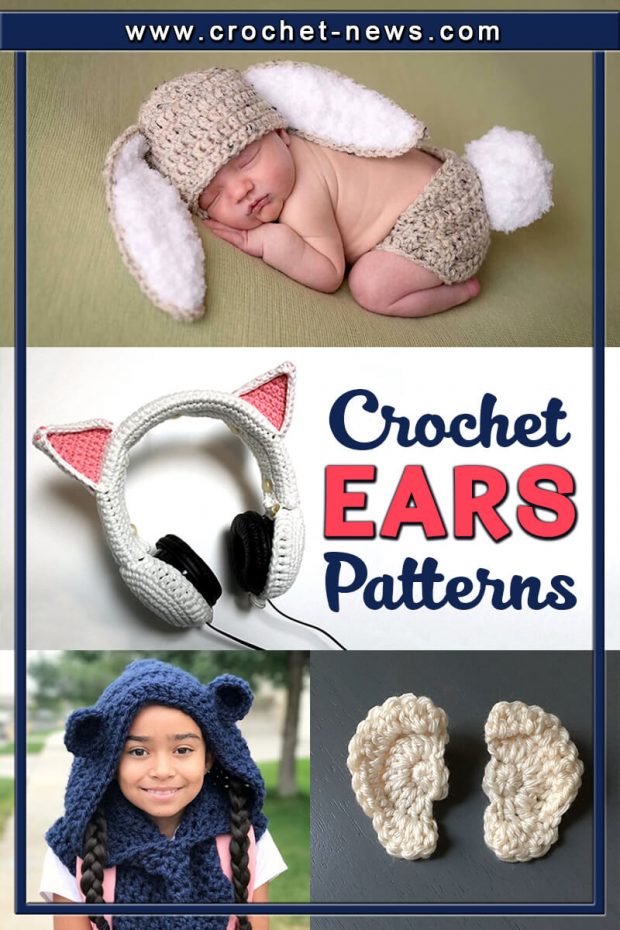 CROCHET EARS PATTERNS