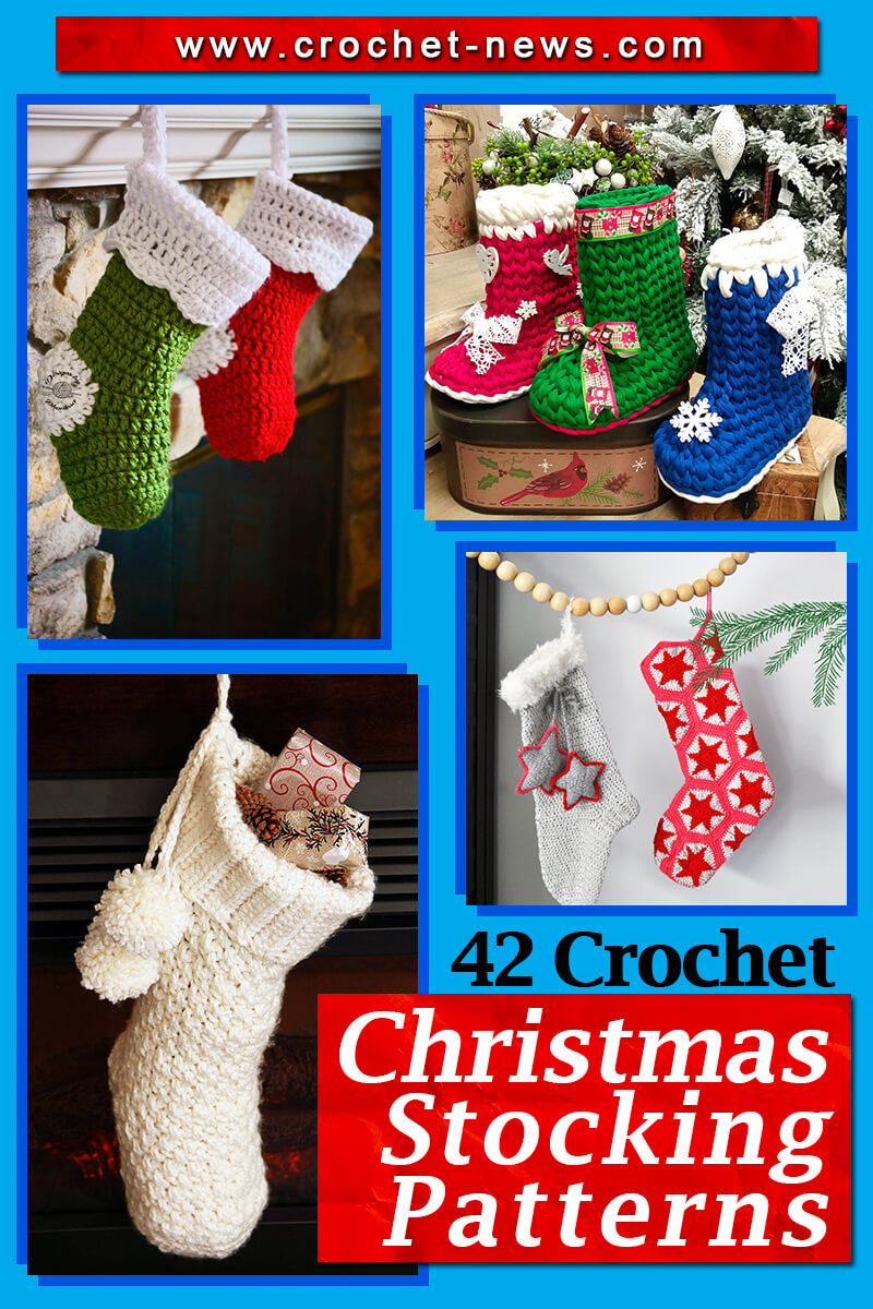 42 Crochet Christmas Stocking Patterns Crochet News